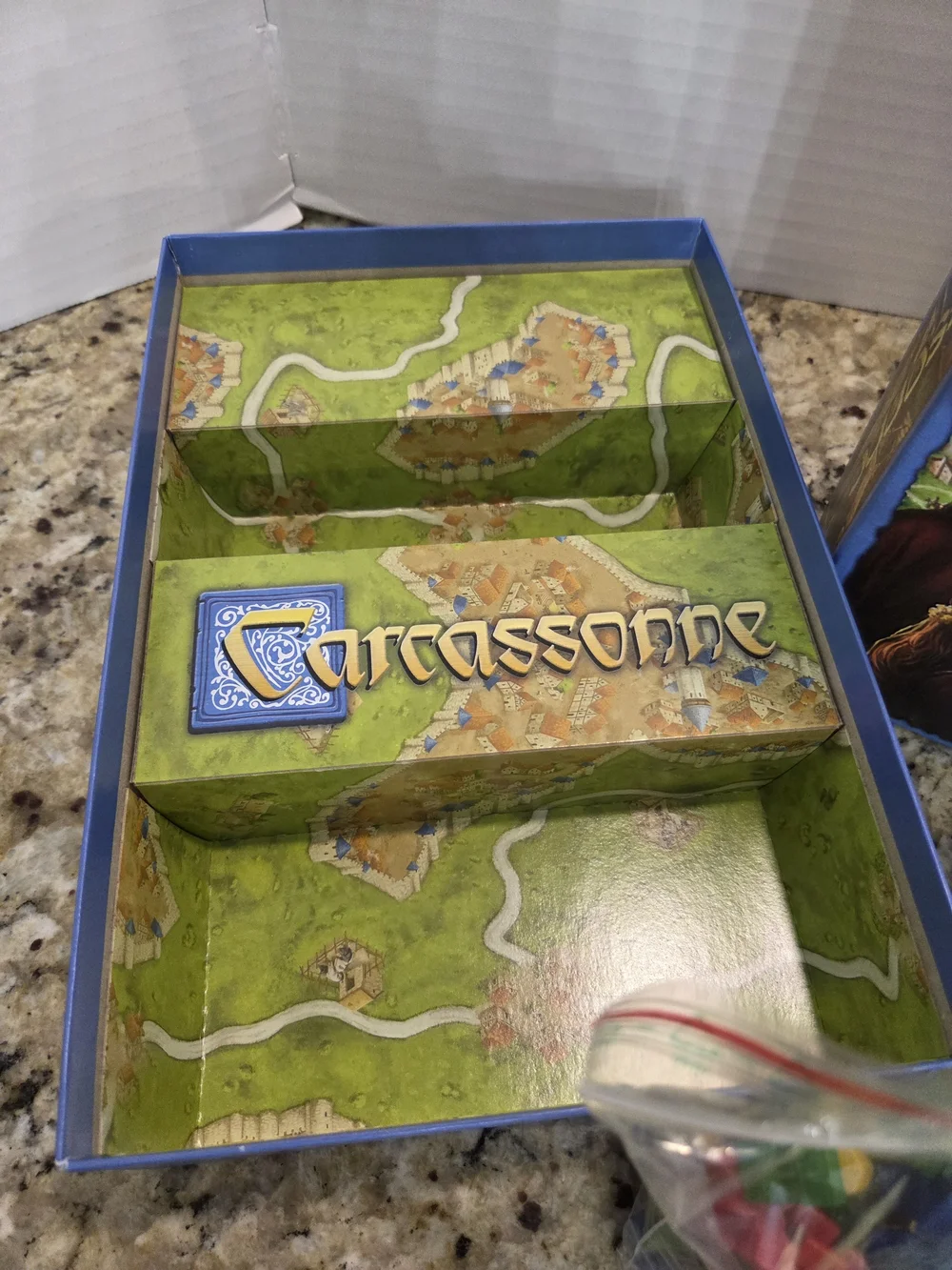 Z-man Games Carcassonne Board Game Includes Mini Expansion River + The Abbot